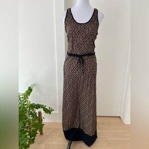 COMMANDO Maxi Dress Swimsuit Coverup Tank Racer Back Drawstring Waist Beachy